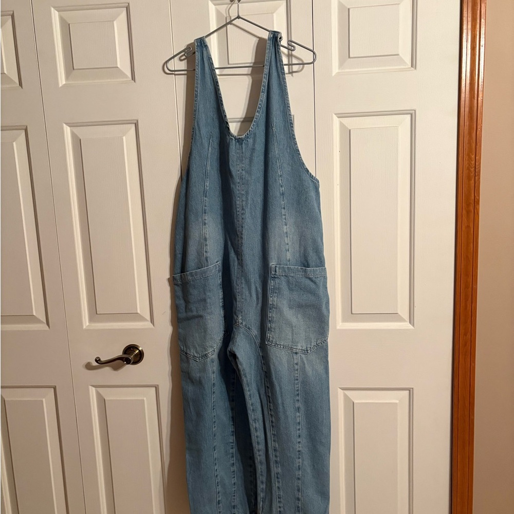 We The Free Light Blue Denim Apparel